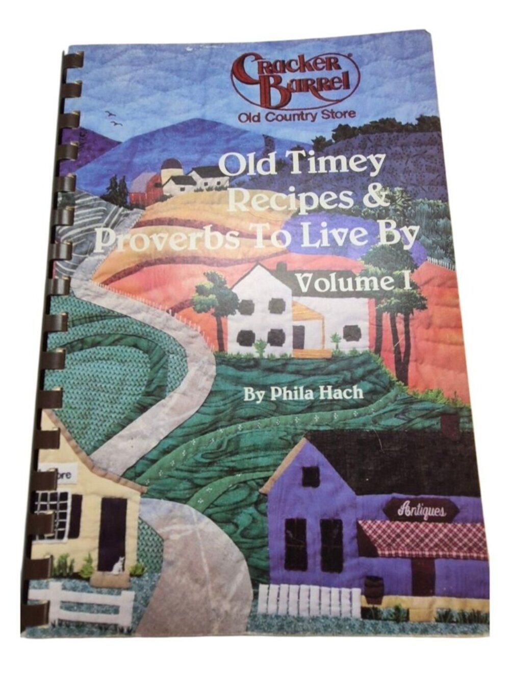 Cracker Barrel Old Timey Recipes & Proverbs to Live by Spiral Cookbook
